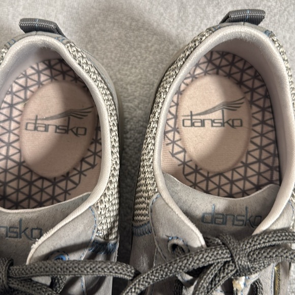 Dansko women’s leather‎ shoes size 37 US 6.5 - 7 outdoor hiking Vibram gray - Picture 8 of 14